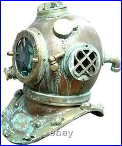 Vintage Rare Antique Diving Helmet Mark V Divers Diving Helmet Anchor Engineerin