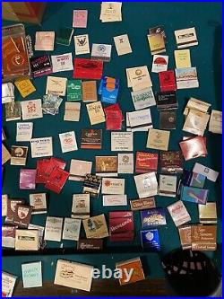 Vintage Rare Antique Matchbook Collection Super Rare Most Unused International