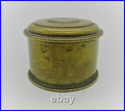 Vintage Rare Brass Nashik Container