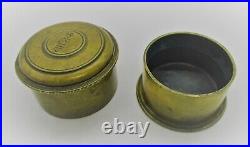 Vintage Rare Brass Nashik Container