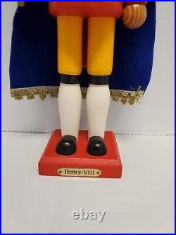 Vintage Rare Collectible Nutcracker Henry VIII