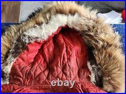 Vintage Rare Designed Alaskan American Eskimo Handmade Fur Coat