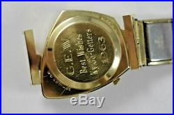 Vintage Rare Hamilton Altair Electric 10KGF Case Mens Wrist Watch Working lot