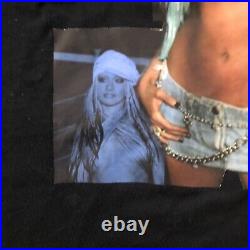 Vintage Rare Htf Royelle Christina Aguilera Xtina XXL 2xl Mens Black T-shirt