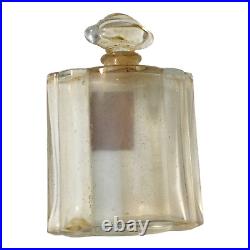 Vintage Rare LeSonier Perfume Bottle marked Czechoslovakia HTF Rare