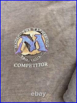 Vintage Rare Magic The Gathering Competitor 1996 Shirt