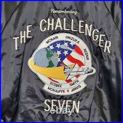 Vintage Rare Remembering The Challenger Seven Jacket Astronaut Owned Jeanette