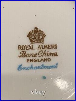 Vintage Rare Royal Albert Enchantment 1950 Dinnerset for 6 (32 Pieces)