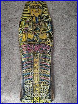 Vintage Rare SIMS Pharaoh Skateboard Deck with OJII Wheels and original trucks