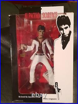 Vintage Rare Scarface Al Pacino Figurine full set