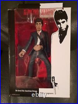 Vintage Rare Scarface Al Pacino Figurine full set