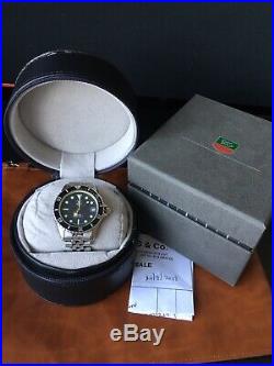 Vintage Rare Tag Heuer 1000 Professional Men's Watch Wolf Of Wall St 980.013B