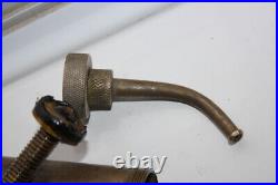 Vintage Rare Veteran Brass Lubrication Oiler Firewall Mounted Antique Vehicle