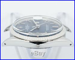 Vintage Rolex Datejust 1601 Head with RARE Beautiful BLUE Sigma Dial, Very Rare