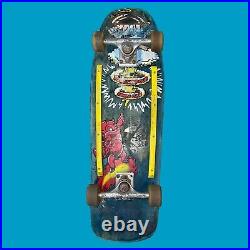 Vintage Santa Cruz Rare Yousefpour Skateboard 1980's Devil Angel
