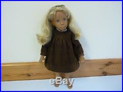 Vintage Sasha Doll Rare No Philtrum NP Blonde 60's 1966/67 Original Wide dress