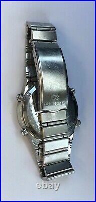 Vintage Seiko 7A28-701A Chronograph Quartz Tachymeter 15 Jewels RARE Seiko RARE