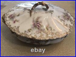 Vintage Soup Tureen Theo Haviland Limoges France Rare Antique