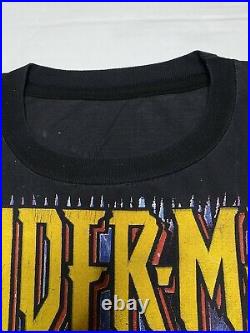Vintage Spiderman Mexican Bootleg NO TAG XL Very Rare Tee Movie Promo 90s Shirt