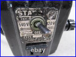 Vintage Staco 2PF751 Variable Auto Transformer Rare Antique Unit