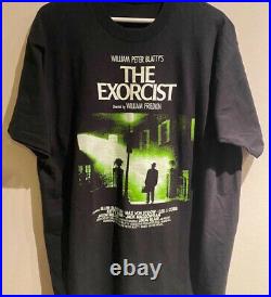 Vintage The Exorcist Horror Shirt Tee Movie Promo 90s XL Rare Halloween Grail