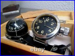 Vintage USSR Deep Diver Military Watch with Compass. Rare