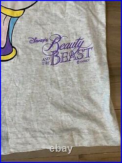 Vintage beauty and the beast Disney shirt RARE
