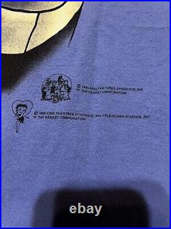 Vintage betty boop titanic shirt Movie Promo Single Stitch Rare Large 1996