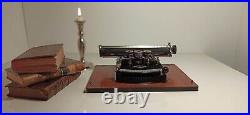 Vintage old 192x Gundka Frolio 7 index-typewriter. Very rare