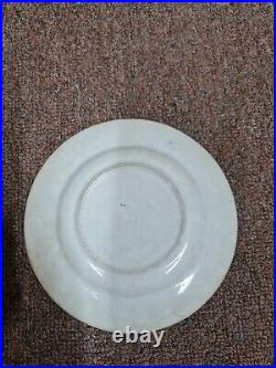 Vintage rare antique advertising danish butter plate good in condition