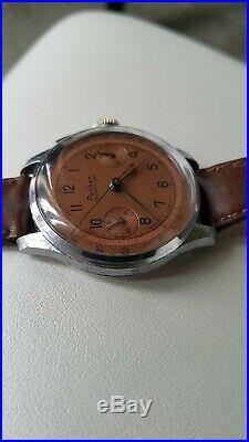 Vintage very rare all original parker decathlon chronograph watch running