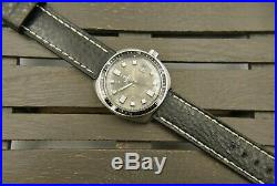 Vintage watch mens YEMA diver Automatic FE 3611 RARE steel big size 40mm mint