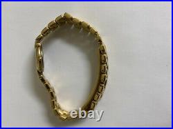 Women's NOBLIA by CITIZEN Vintage Yellow gold plated bracelet watch RARE