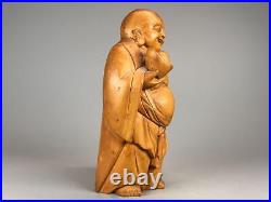 Wooden NETSUKE Okimono Japanese Antique Vintage Rare