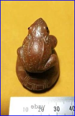 Wooden NETSUKE Okimono Japanese Antique Vintage Rare