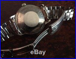 ZODIAC GMT Aerospace Vintage Watch & Bracelet Super RARE PEPSI Bezel. 1960's